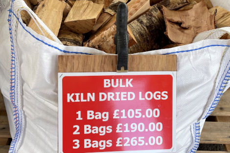 Bulk Bags Firewood Logs Braintree
