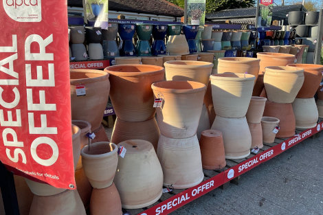 Garden Pots in Braintree